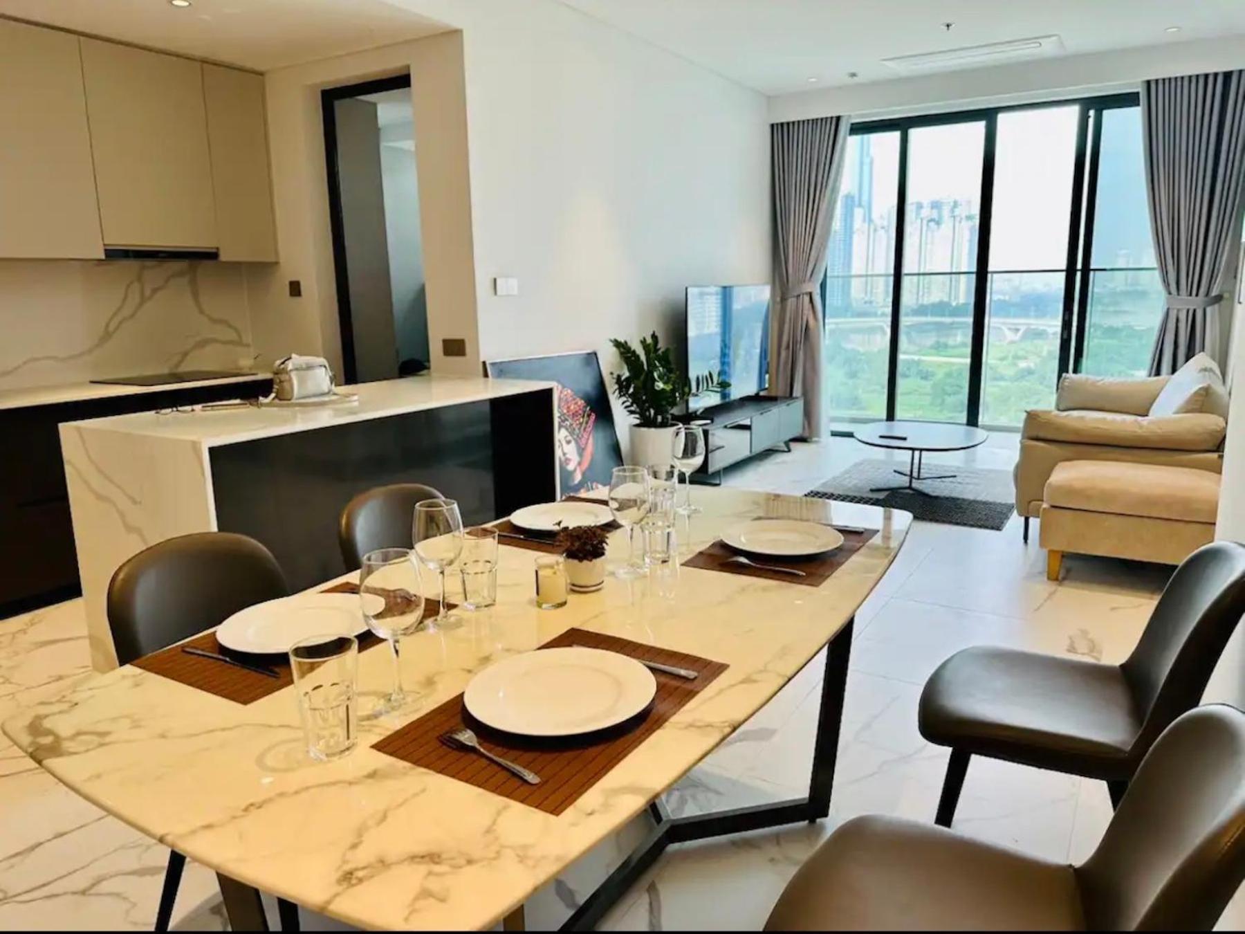 The Crest-Central Saigon Riverside -Free Pool-Gym-Sauna Room-Yoga Room Ciudad Ho Chi Minh  Exterior foto