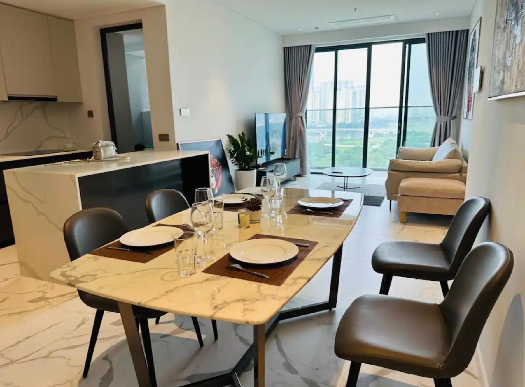 The Crest-Central Saigon Riverside -Free Pool-Gym-Sauna Room-Yoga Room Ciudad Ho Chi Minh  Exterior foto